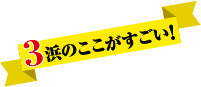 浜のここがすごい！